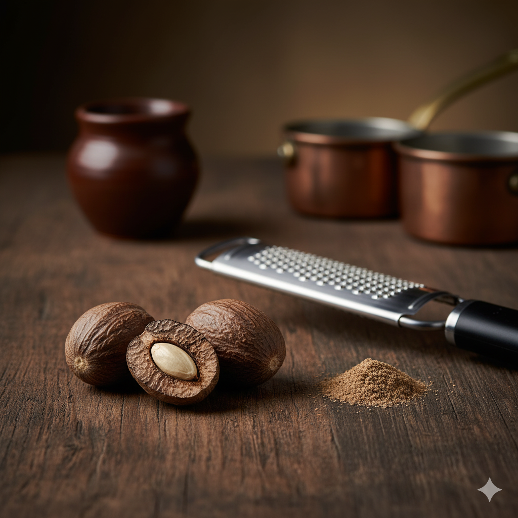 Whole Nutmeg with Shell