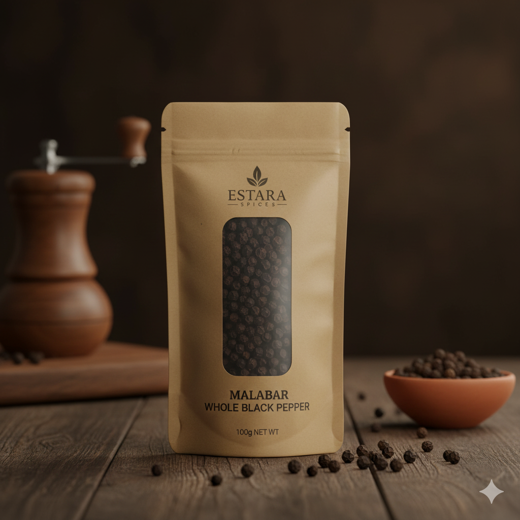 Malabar Whole Black Pepper